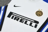 2025-26 Inter Milan White Tank top and shorts suit