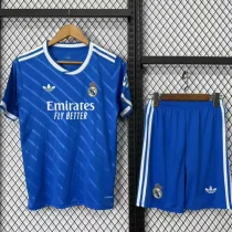 2025-26 Real Madrid  Third Kids Soccer Jersey