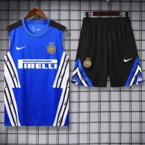 2025-26 Inter Milan Blue Tank top and shorts suit