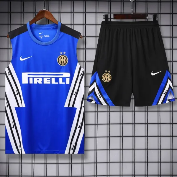 2025-26 Inter Milan Blue Tank top and shorts suit