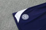 2025-26 Inter Milan Royal blue Tank top and shorts suit