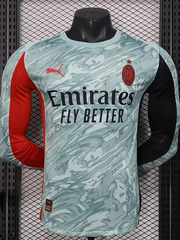 2025-26 AC Milan Goalkeeper Long Sleeve Player Version Soccer Jersey (长袖球员)