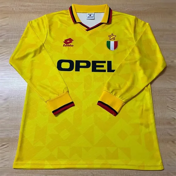 1994-1995 AC Milan Third Long Sleeve Retro Soccer Jersey (长袖)