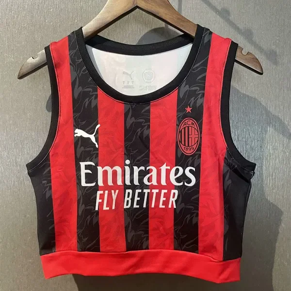 2025-26 AC Milan Home Women Yoga Vest (女)