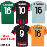 2025-26 AC Milan Grey Training shirts