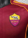 2025-26 Roma Home Player Version Soccer Jersey