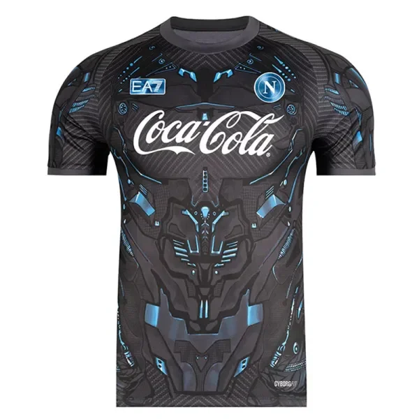 2025-26 Napoli Black Grey Training Shirts