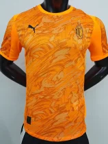 2025-26 AC Milan Orange Player Version Soccer Jersey