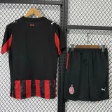 25-26 AC Milan Home Kids Soccer Jersey