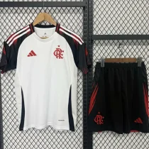 2025-26 Flamengo Away Kids Soccer Jersey