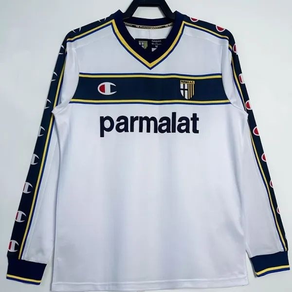 2002-2003 Parma Away Long Sleeve Retro Soccer Jersey (长袖)