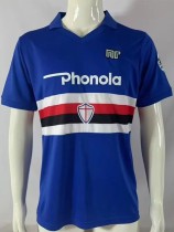 1984-1988 Sampdoria Home Retro Soccer Jersey