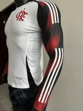 2025-26 Flamengo Away Long Sleeve Player Version Soccer Jersey (长袖球员)