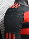 2024-25 Flamengo Home Long Sleeve Player Version Soccer Jersey (长袖球员)