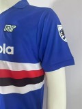 1984-1988 Sampdoria Home Retro Soccer Jersey