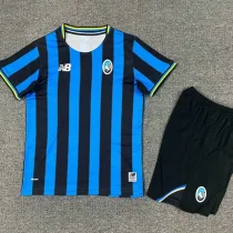 2025-26 Atalanta Home Kids Soccer Jersey