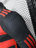 2024-25 Flamengo Home Long Sleeve Player Version Soccer Jersey (长袖球员)