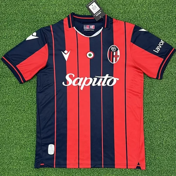 2025-26 Bologna Home Fans Soccer Jersey