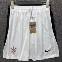 2025-26 Corinthians White Shorts Pants