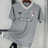 2025-26 Sao Paulo Grey Special Edition Fans Soccer Jersey
