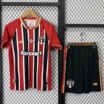 2025-26 Sao Paulo Away Kids Soccer Jersey