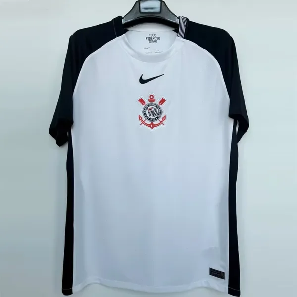2025-26 Corinthians Home 1:1 Fans Soccer Jersey