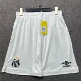 2025-26 Santos FC Home Shorts Pants