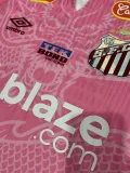 2024-25 Santos FC Pink Special Edition Player Version Training Shirts