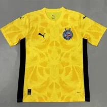 2025-26 BaHia Yellow Goalkeeper Soccer Jersey