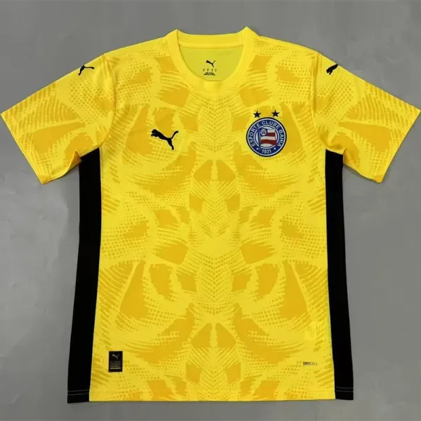 2025-26 BaHia Yellow Goalkeeper Soccer Jersey