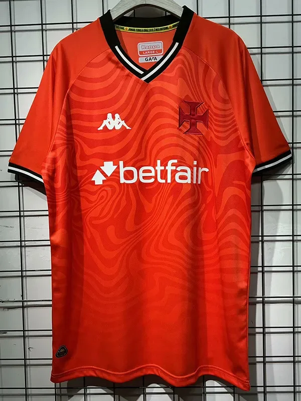 2025-26 Vasco Red Goalkeeper Soccer Jersey