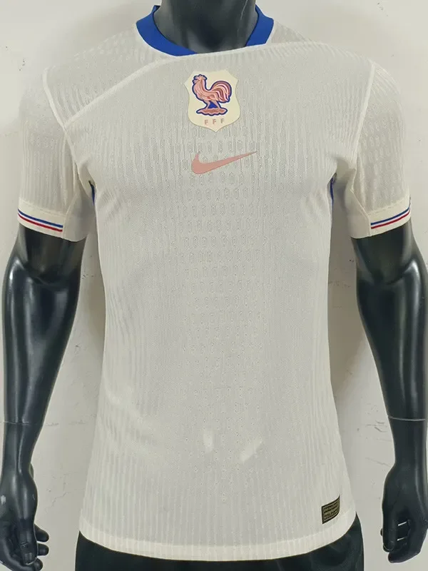 2025-26 France Away Player Version Soccer Jersey