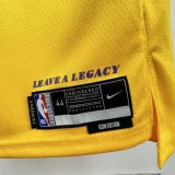 2022-23 Lakers AYTON #5 Yellow Top Quality Hot Pressing NBA Jersey(圆领)