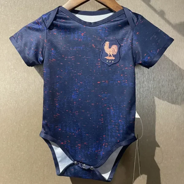 2025-26 France Home Baby Infant Crawl Suit