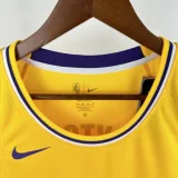 2022-23 Lakers AYTON #5 Yellow Top Quality Hot Pressing NBA Jersey(圆领)