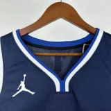 2022-23 Dallas Mavericks RUSSELL #5 Royal blue Top Quality Hot Pressing NBA Jersey (Trapeze Edition)飞人版
