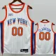 2024-25 KNICKS CLARKSON #00 White City Edition Top Quality Hot Pressing NBA Jersey