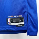 2022-23 KNICKS CLARKSON #00 Blue Top Quality Hot Pressing NBA Jersey