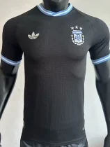 2025-26 Argentina Black Special Edition Player Version Soccer Jersey