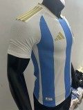 2025-26 Argentina Blue White Special Edition Player Version Soccer Jersey