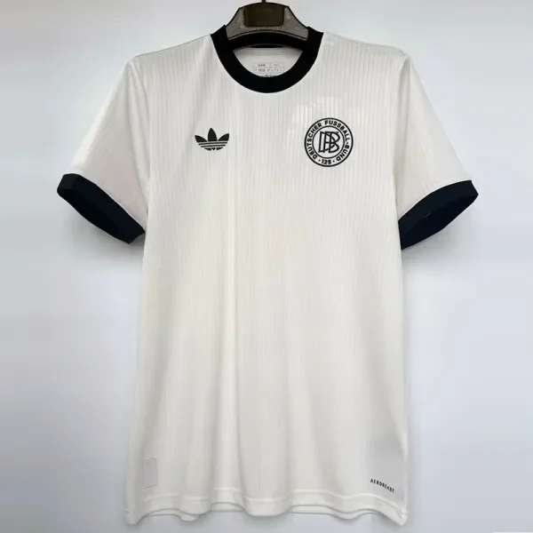 2024-25 Germany White 125th Anniversary 1:1 Fans Soccer Jersey