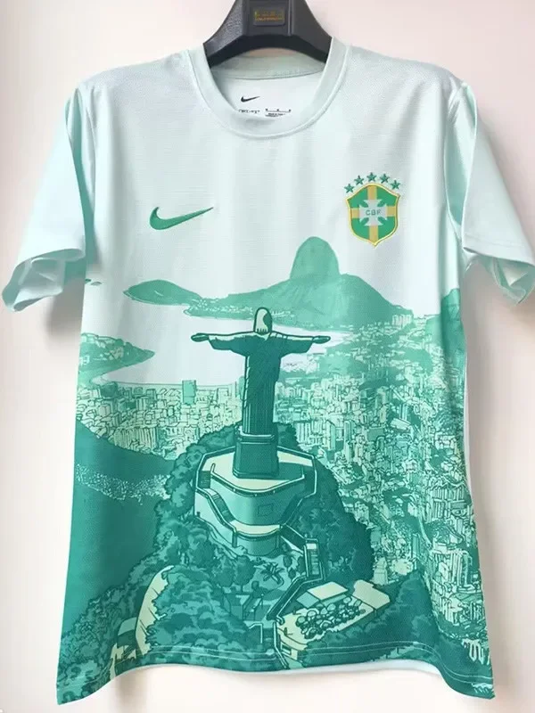 2025-26 Brazil Green Special Edition Training shirts
