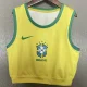 2025-26 Brazil Home Women Yoga Vest (女)