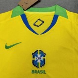 2025-26 Brazil Home Women Soccer Jersey (女)