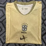 2025-26 Brazil Gold Special Edition Training shirts