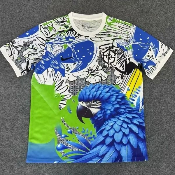 2025-26 Brazil Blue Special Edition Training shirts