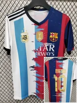 2025-26 MESSI #10 Special Edition Fans Soccer Jersey (右蓝白)