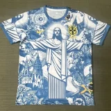 2025-26 Brazil Blue Special Edition Fans Soccer Jersey