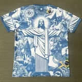 2025-26 Brazil Blue Special Edition Fans Soccer Jersey