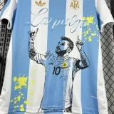 25-26 Argentina Cartoon Special Edition Fans Soccer Jersey